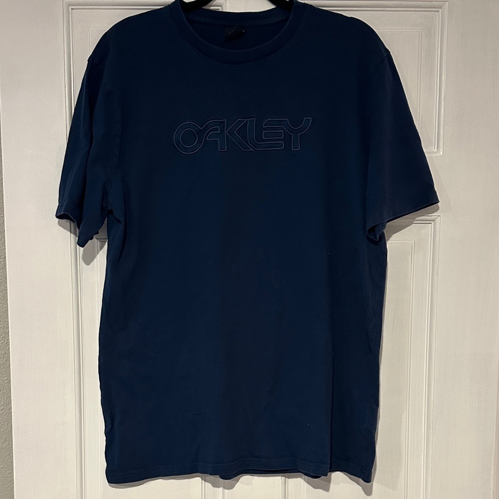 Oakley Men's Deep Blue Short Sleeve Tee